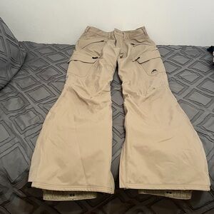 Burton Tan Cargo Pants for Men